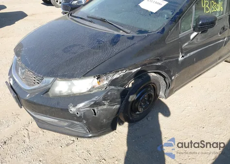 2014 Honda Civic Lx из США, поврежденный, VIN 19XFB2F52EE018761